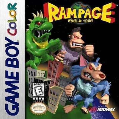 Capa do jogo Rampage World Tour